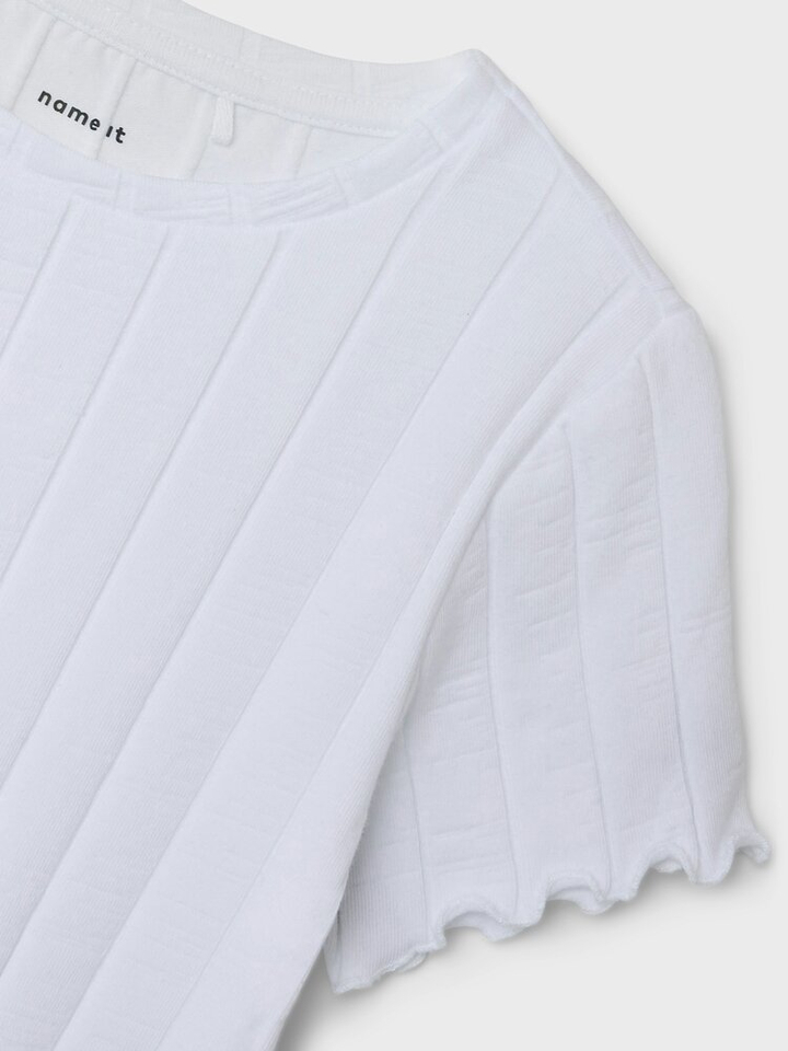 Witte gestreepte t-shirt Name it