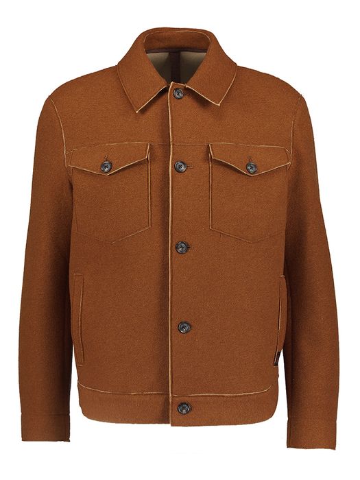 Cognac kleurige vest Liu Jo