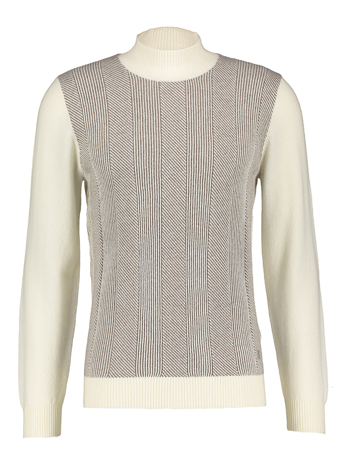 Ecru tofu  pull met strepen Lui Jo 