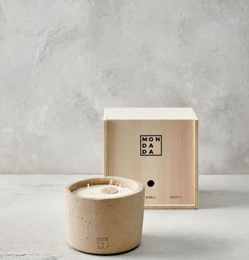 Desert black sea candle Urban indoor Mon Dada 