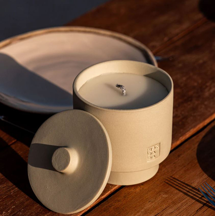 June outdoor kaars + deksel Dover Mondada
