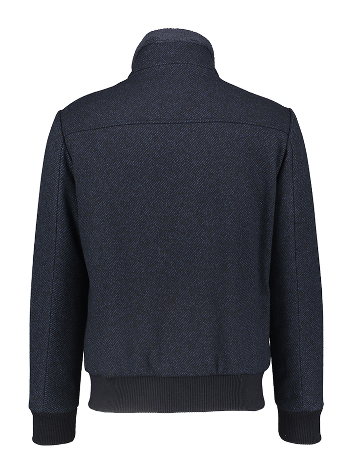 Donkerblauwejas met wol Seven Dials