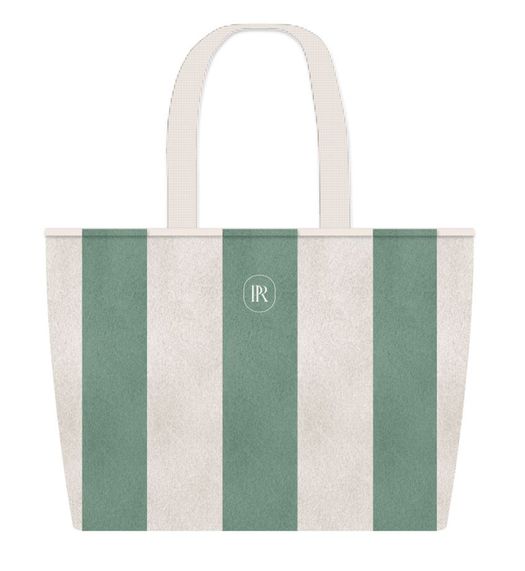 Eucalyptus katoenen beach bag Place Reservee