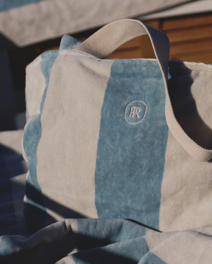 Atlantic katoenen beach bag Place Reservee