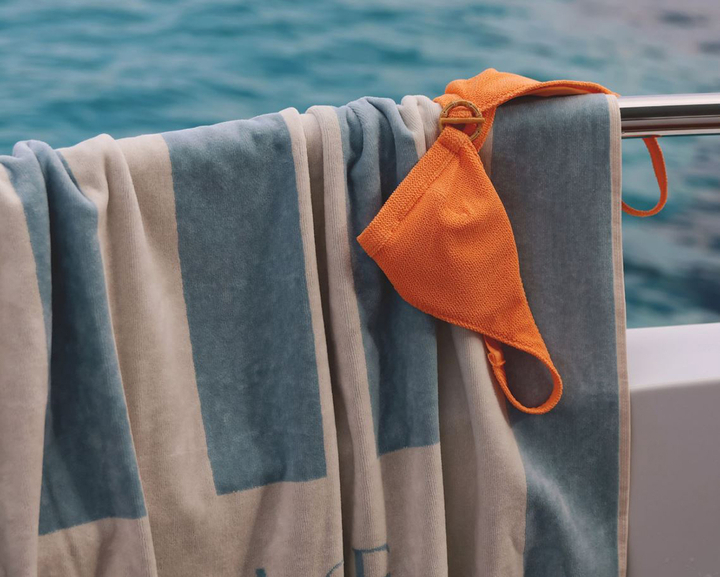 Atlantic katoenen beach towel classic Place Reservee