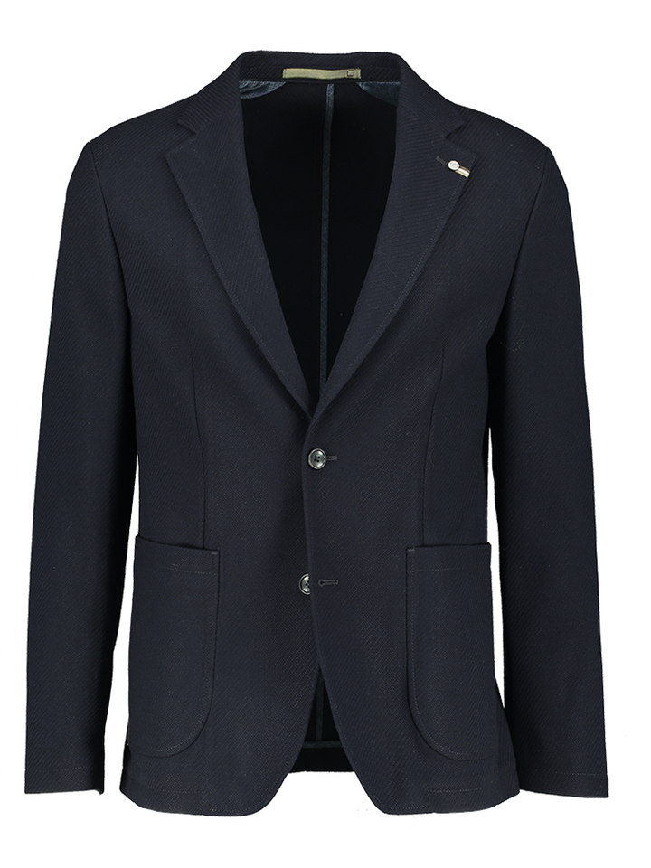 Donkerblauwe blazer Lapo Benvenuto 
