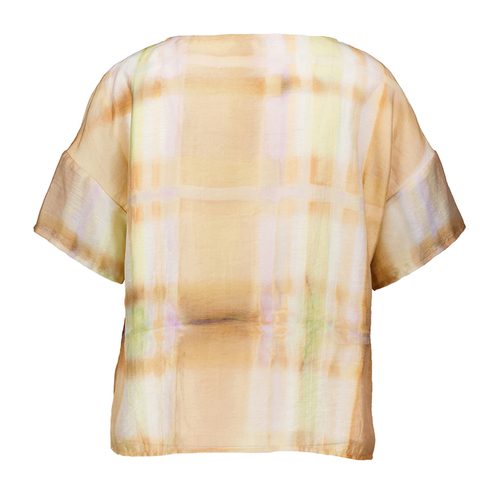 Multicolor bloes met korte mouwen Marie Méro