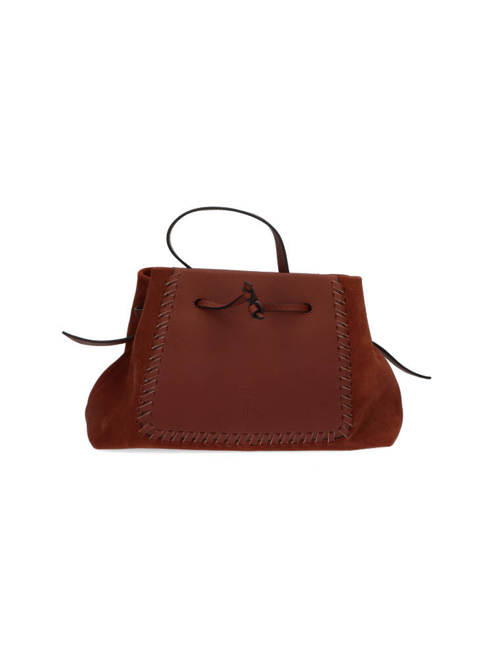 Cognac handtas Ebru Etrier
