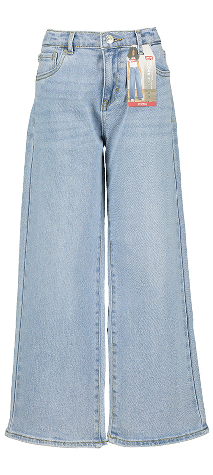 Lichtblauwe high rise baggy jeans Levi's