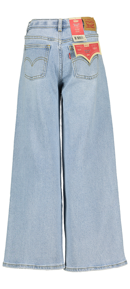 Lichtblauwe high rise baggy jeans Levi's