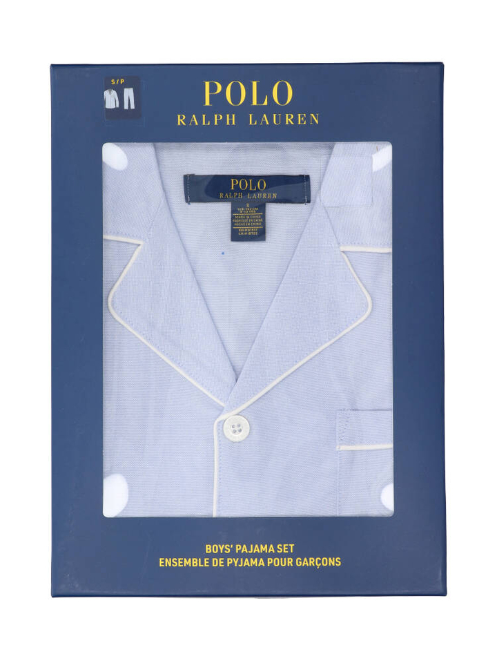 Lichtblauwe pyjama set Ralph Lauren 
