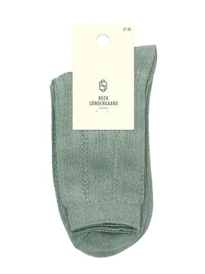 Mistletoe green sokken met glitter Beck Sondergaard