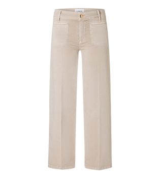 Cambio Beige cropped broek Tess Croped
