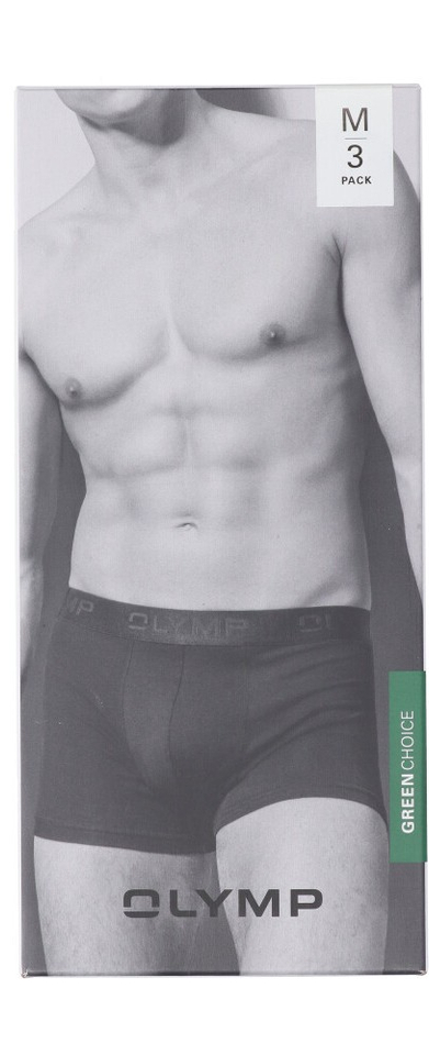 witte 3-pack boxershort Olymp