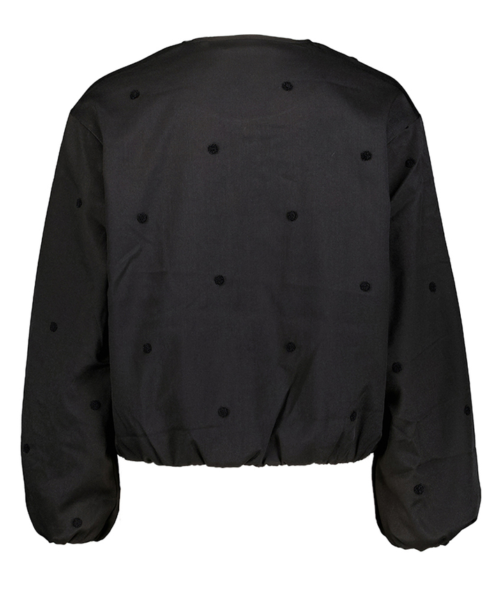 Donkerbruine gilet met ritssluiting Co'Couture 
