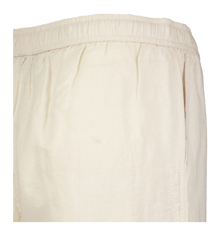 Beige linnen broek met elastiek Sonar Neo Noir 