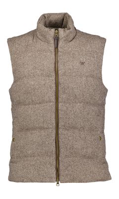 Bruine klassieke bodywarmer Hackett