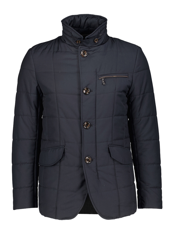 Donkerblauwe jas Gimo's
