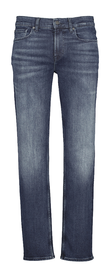 Donkerblauwe slim fit jeans Slimmy For All Mankind