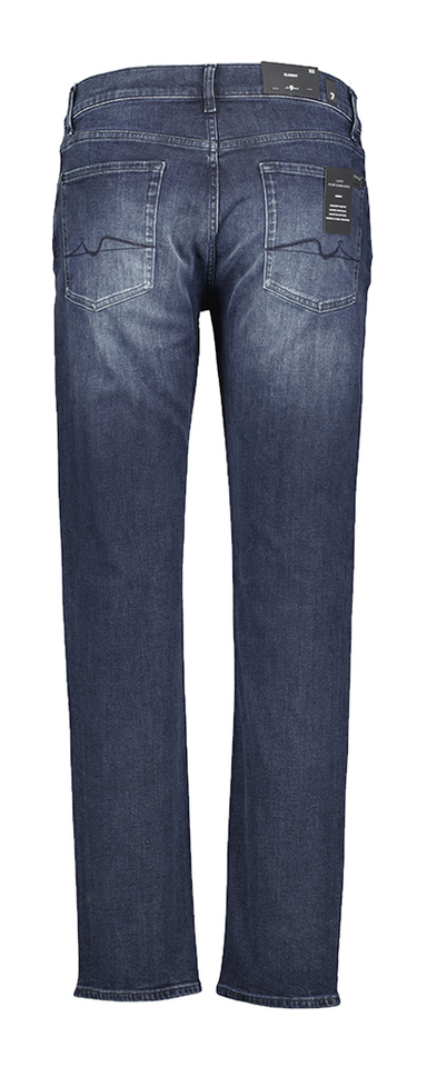 Donkerblauwe slim fit jeans Slimmy For All Mankind