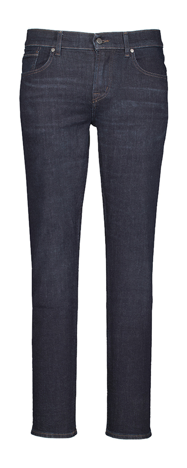 Donkerblauwe slimmy tapered jeans For all mankind