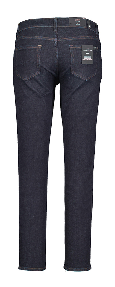 Donkerblauwe slimmy tapered jeans For all mankind