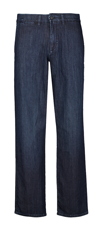 Donkerblauwe straight fit jeans For All Mankind 