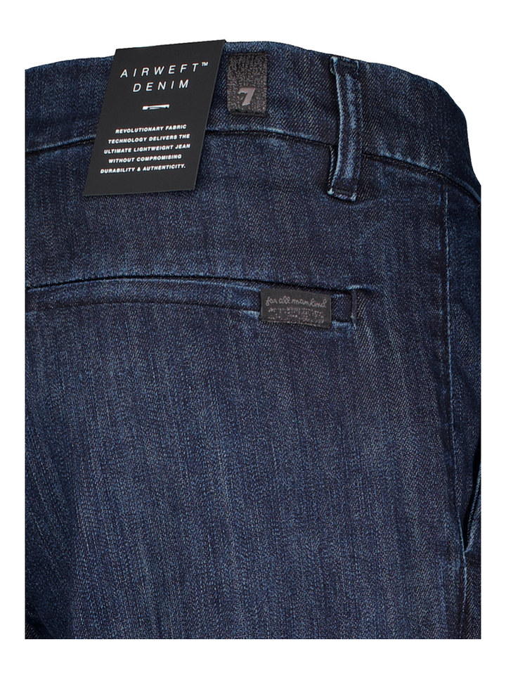 Donkerblauwe straight fit jeans For All Mankind 