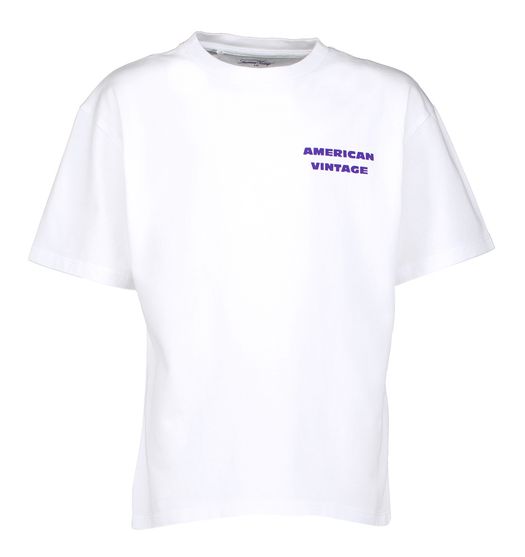 Witte t-shirt American Vintage
