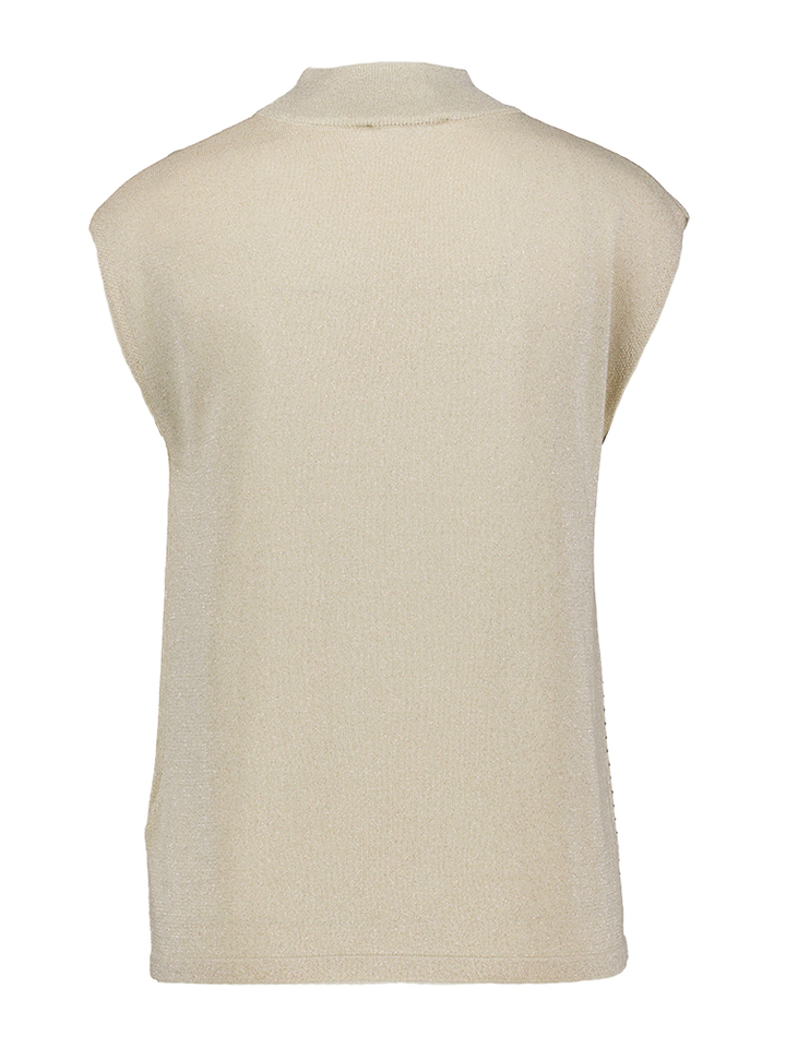 Beige top met glitterdetail Joseph Ribkoff