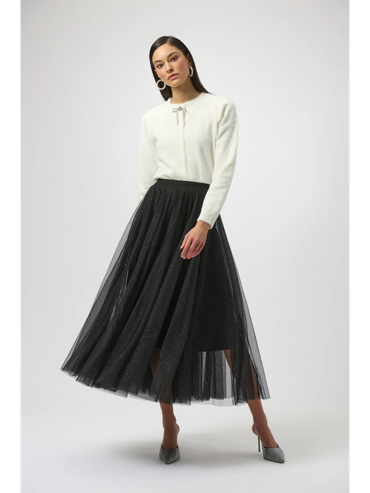 Zwarte glitter rok Joseph Ribkoff