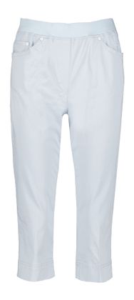 Raphaela by Brax Lchtblauwe 3/4 broek met elastiek Pamina