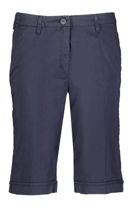 Raphaela by Brax Donkerblauwe bermuda slim fit short Pary Bermuda