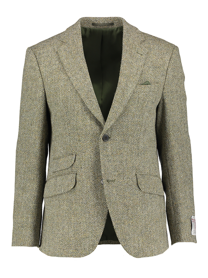 Groen geruite wollen blazer Wellington Of Bilmore 