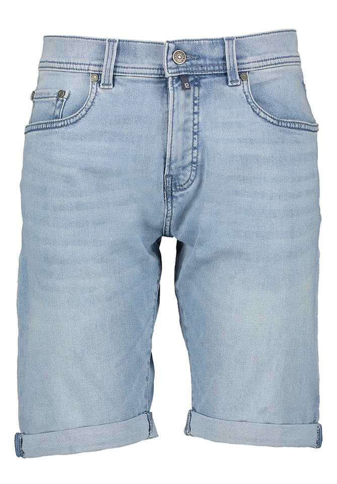 Jeansblauwe short Sisteron Pierre Cardin