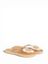 Beige slippers met bloem Ilse Jacobsen 
