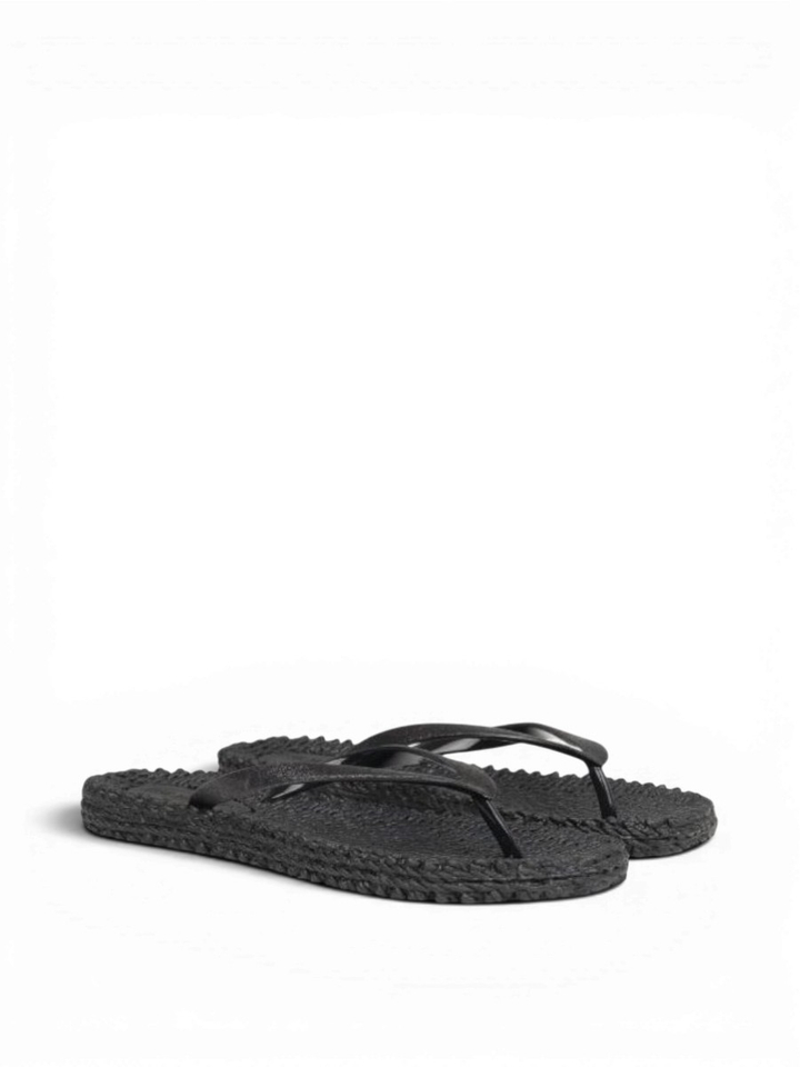 Zwarte slippers glitters Ilse Jacobsen