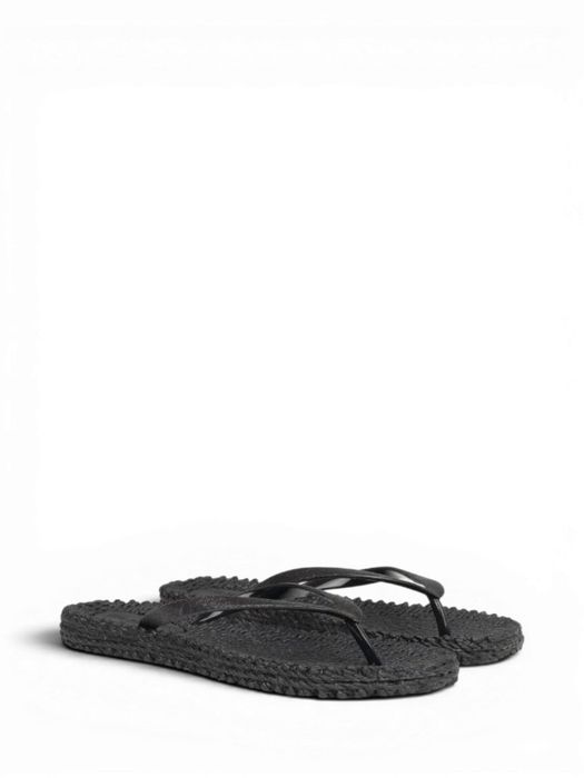 Zwarte slippers glitters Ilse Jacobsen