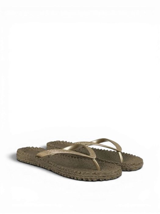 Cub brown slippers met glitter Ilse Jacobsen