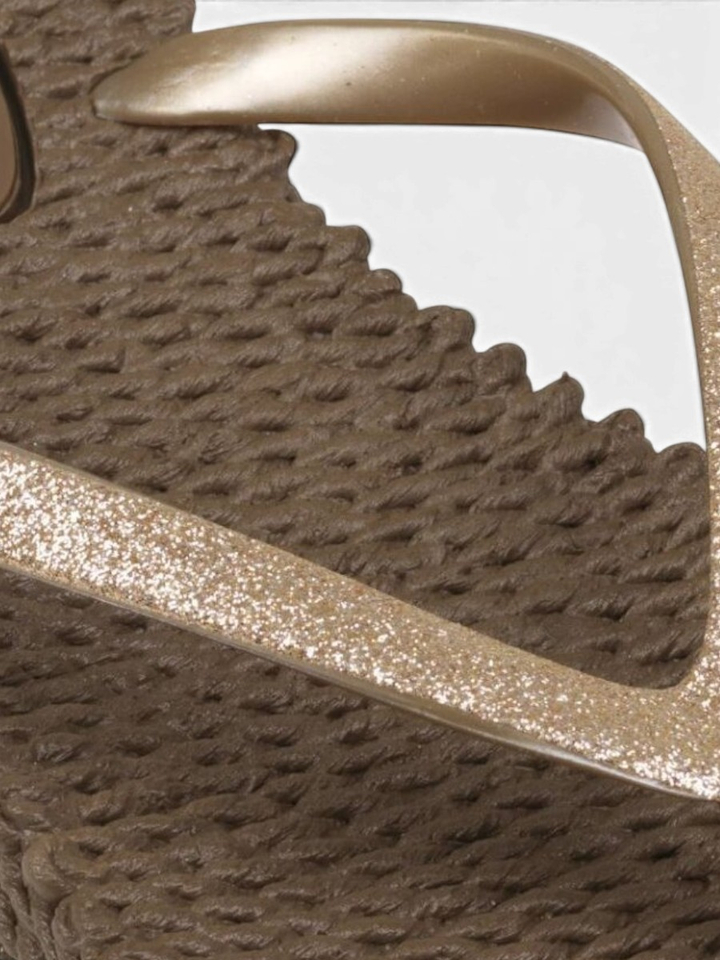 Cub brown slippers met glitter Ilse Jacobsen