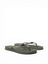 Kaki teenslippers met geweven look Cheerful Ilse Jacobsen