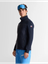 Donkerblauwe jas met rits Aspon Fusalp