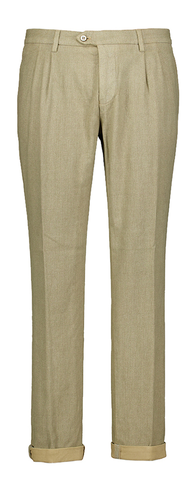 Beige chino broek emt fijne streep Mason's 