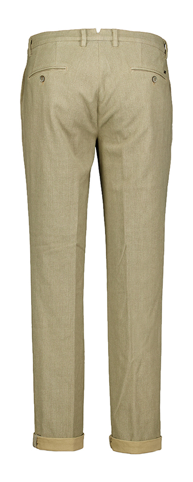 Beige chino broek emt fijne streep Mason's 