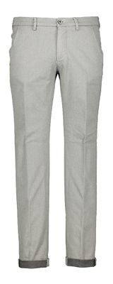 Grijze chino met fijne streep Mason's