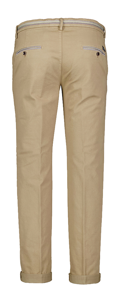 Taupe lange chino broek Masons