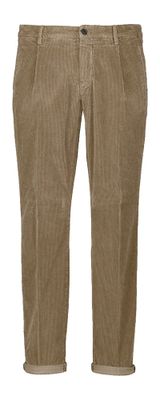 Beige broek in ribfluweel Mason's