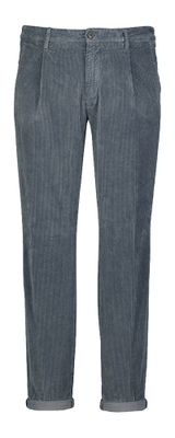 Blauwe ribfluwelen lange broek Masons