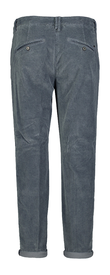 Blauwe ribfluwelen lange broek Masons