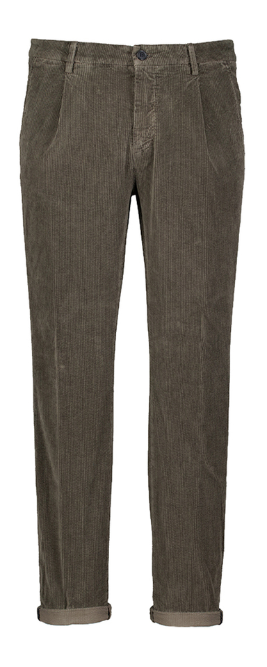 Bruine broek in ribfluweel Mason's